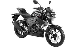 Warna baru Suzuki GSX-S150 2018 Hitam solid black