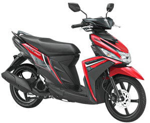 Warna Baru Yamaha Mio M3 125 2018 merah