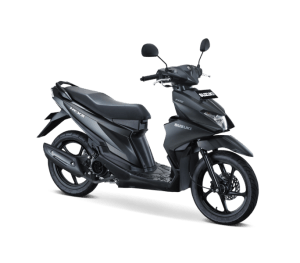 Warna Suzuki Nex II 2018 Facelift hitam doff