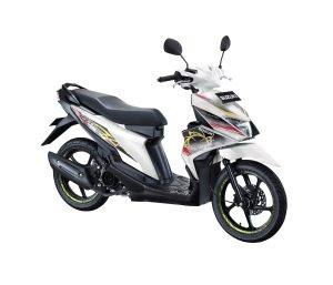 Warna Suzuki Nex II 2018 Facelift putih fancy dynamic