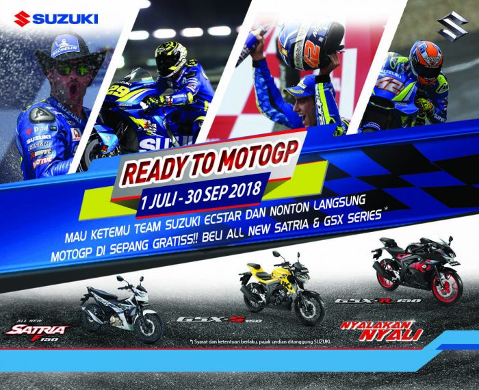 Suzuki Ready To MotoGP 2018