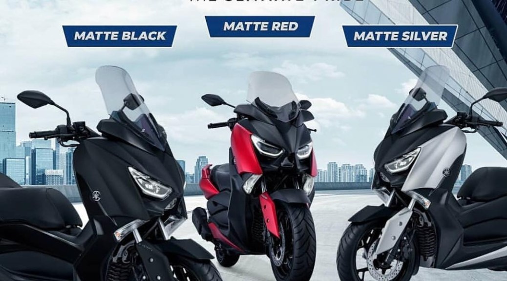 warna baru Yamaha Xmax 250 2018