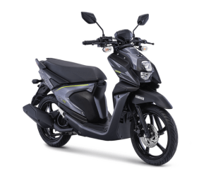 Warna Baru Yamaha New Xride 125 2018 Exclusive Black (hitam abu-abu)