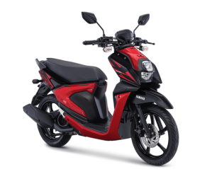 Warna Baru Yamaha New Xride 125 2018 Attractive Red (merah hitam)