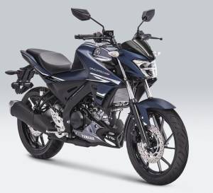 warna Yamaha New Vixion R 2019 matte blue biru doff
