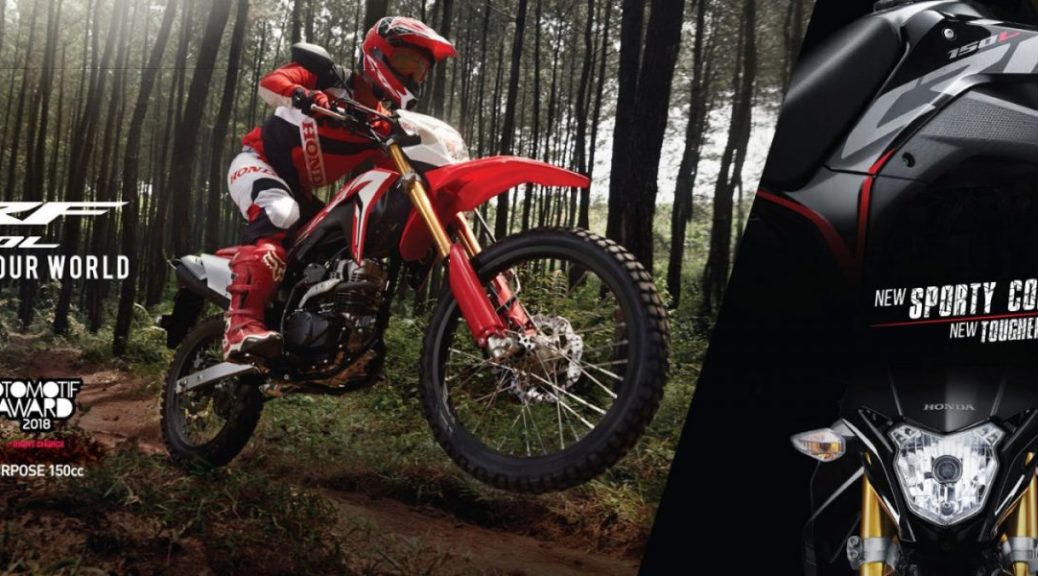 warna baru honda CRF150L 2019