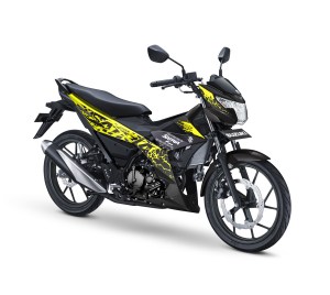 pilihan warna baru suzuki satria F150 2019 aura yellow kuning