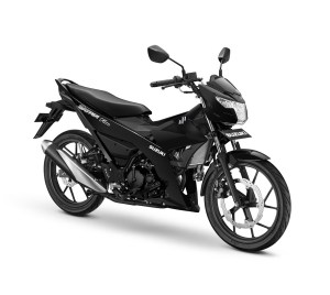 pilihan warna baru suzuki satria F150 2019 matte black hitam doff