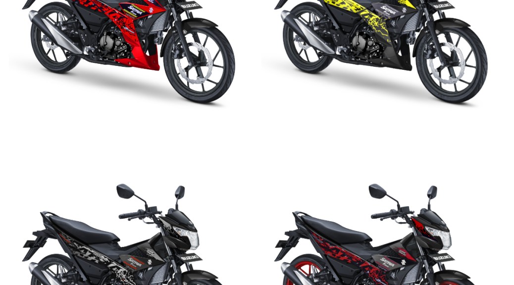 pilihan warna baru suzuki satria F150 2019