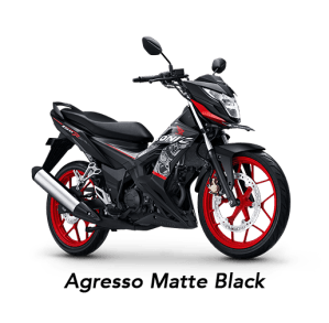 warna honda sonic 150R 2019 agresso matte black hitam doff
