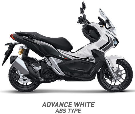 warna honda adv 150 abs 2019 putih white