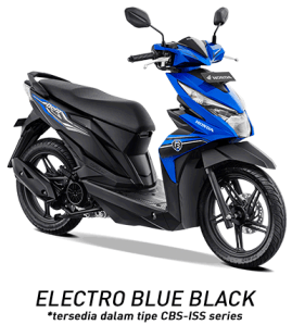 warna honda beat 2019 cbs iss blue black