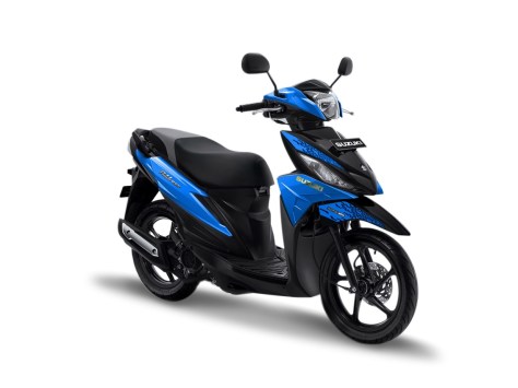 warna suzuki address 2019 playful biru blue