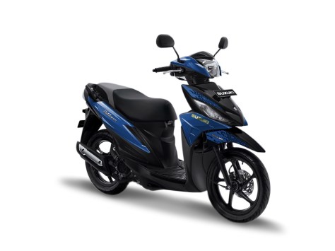 warna suzuki address 2019 playful mat blue