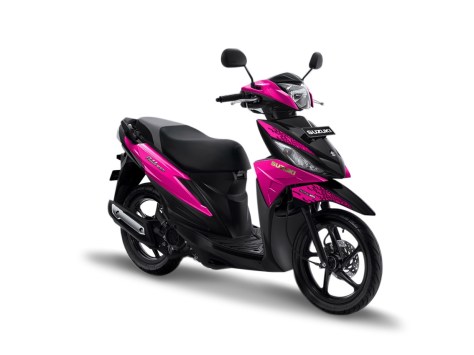 warna suzuki address 2019 playful pink