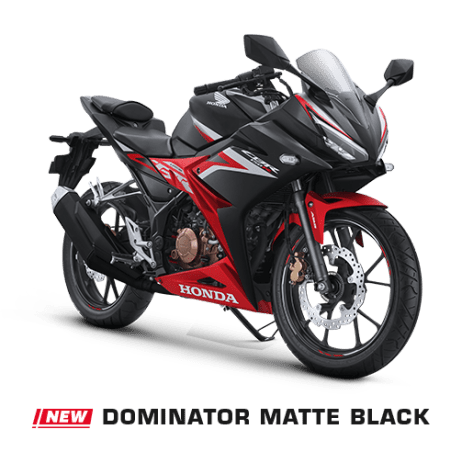 warna baru honda cbr150r 2020 dominator matte black